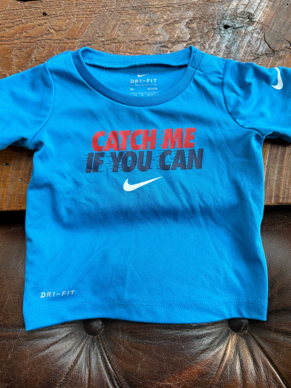Nike Blue Dri-FIT Baby Short Sleeve Tee